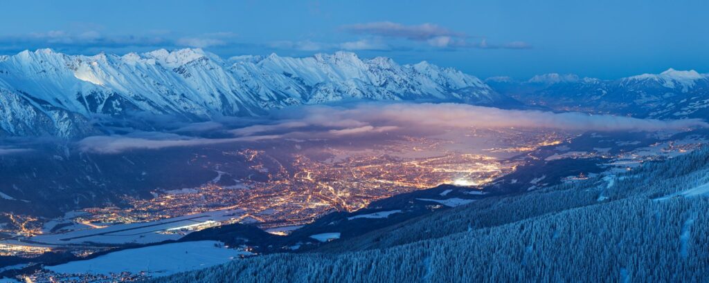 Panoramafoto Innsbruck Tirol