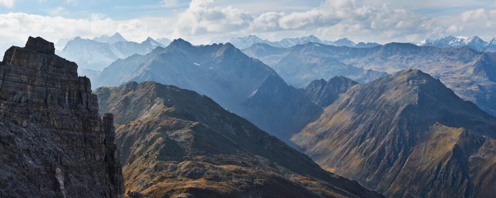 Panoramafoto Tirol Sellrain